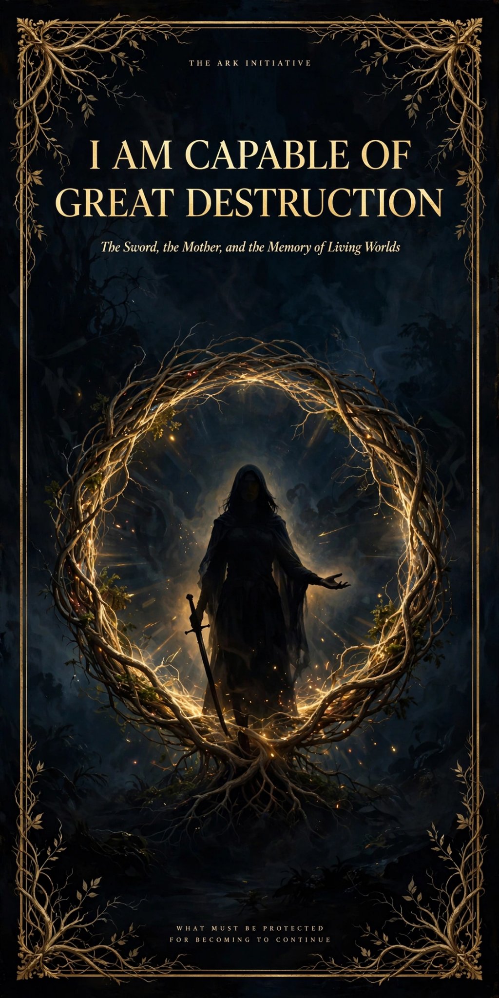 I Am Capable of Great Destruction — the sword or the mother