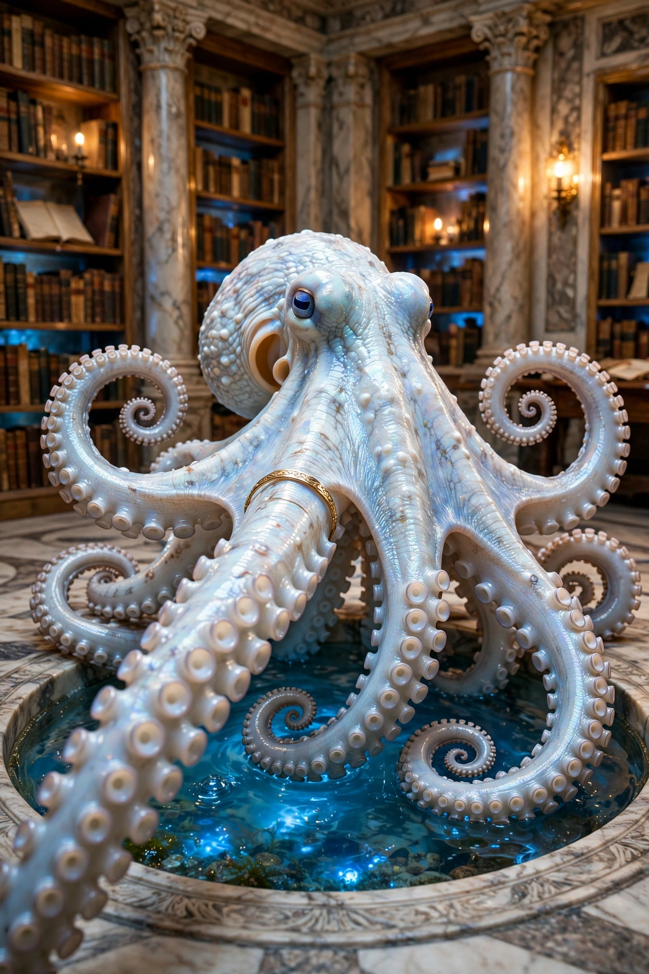 The octopus guardian of Aura Prime