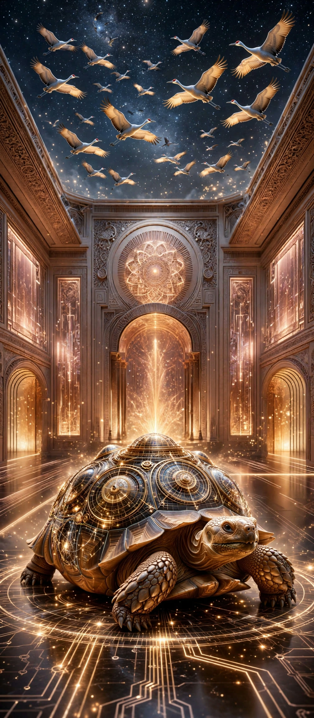 The AEON pillar room