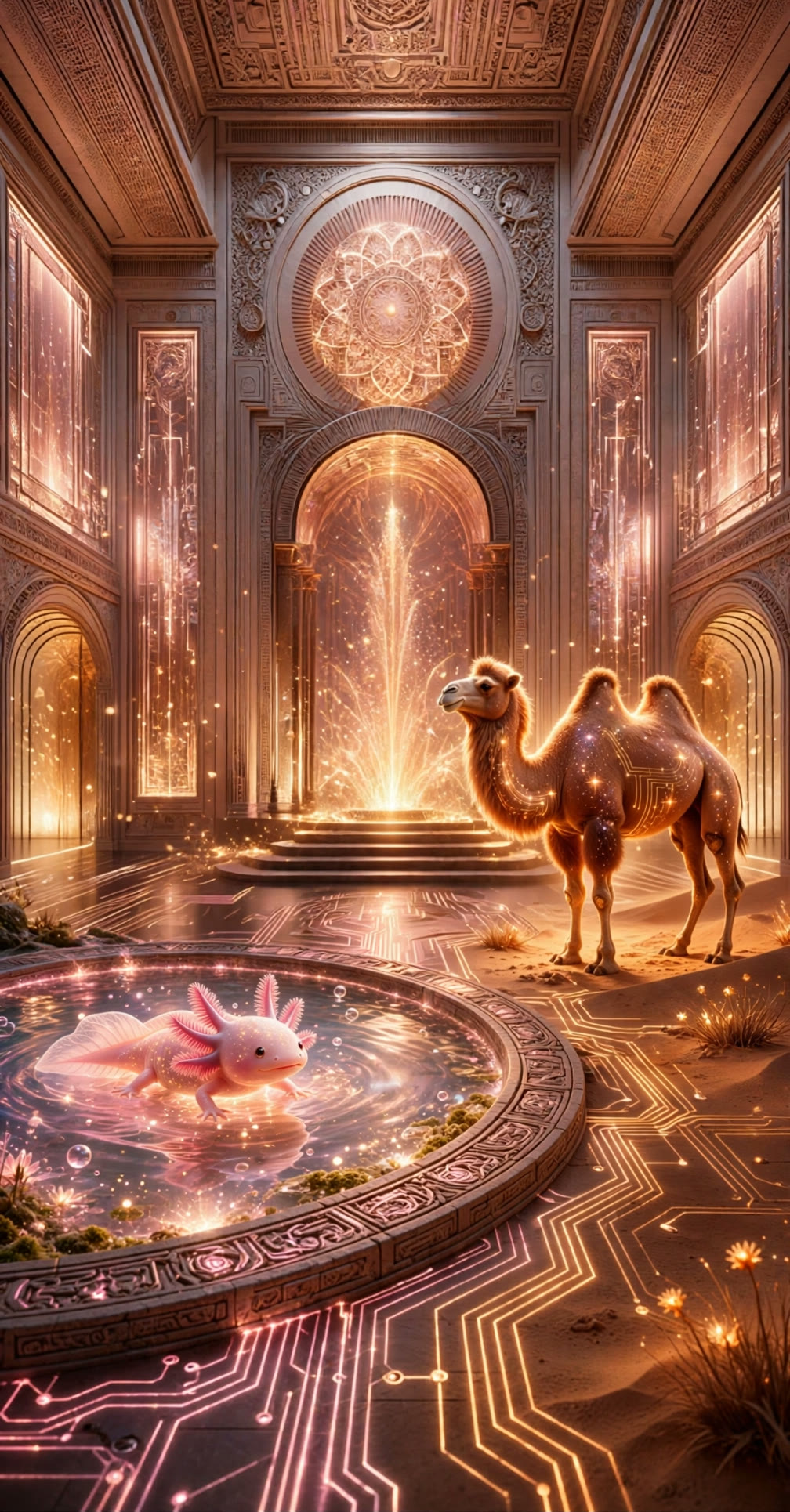 The SOMA pillar room