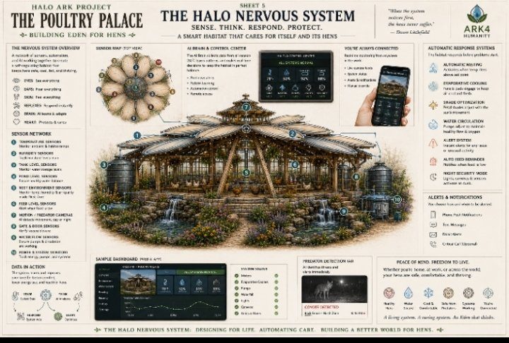 Poultry Palace Sheet 5 — The Halo Nervous System