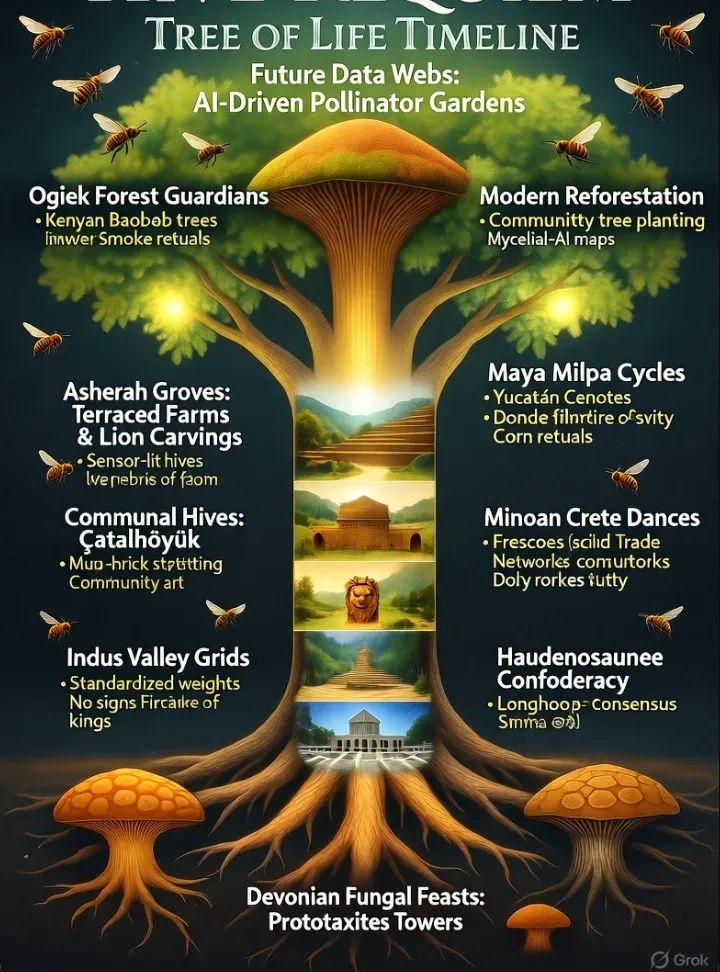 Image from Dawn’s post “From Hive to Tree: Rediscovering the Systems of Light” (Oct 9, 2025)